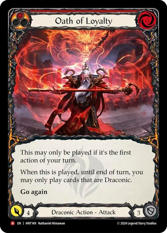 Image for Oath of Loyalty (The Hunted) (HNT149) - Flesh and Blood TCG