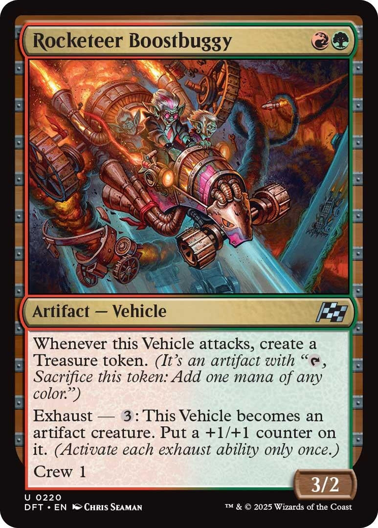 Image for Rocketeer Boostbuggy (Aetherdrift) (220) - Magic: The Gathering