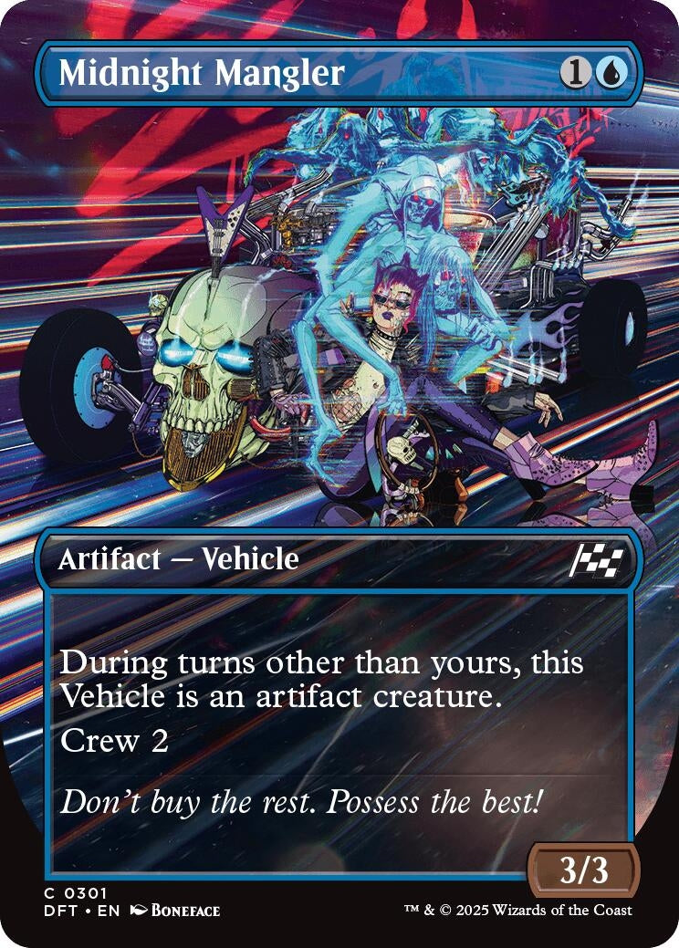 Image for Midnight Mangler (Borderless) (Aetherdrift) (301) - Magic: The Gathering