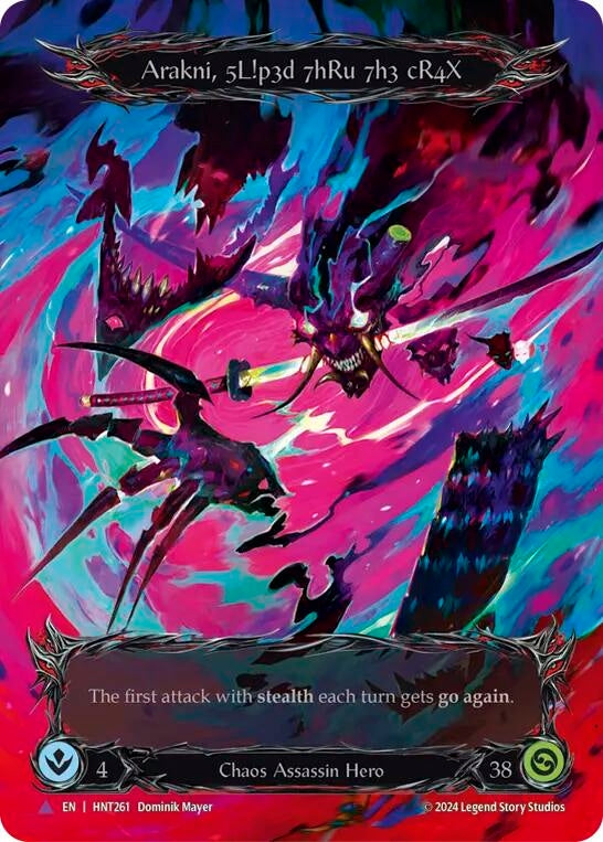 Image for Arakni, 5L!p3d 7hRu 73h cR4X (Marvel) (The Hunted) (HNT261) - Flesh and Blood TCG