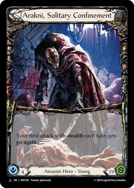 Image for Arakni, Solitary Confinement (Marvel) (The Hunted) (HNT262) - Flesh and Blood TCG