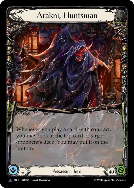 Image for Arakni, Huntsman (Marvel) (The Hunted) (HNT263) - Flesh and Blood TCG