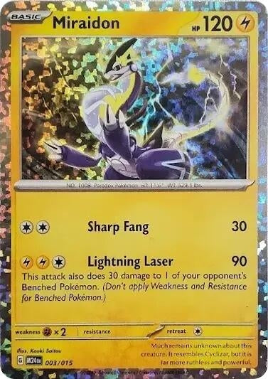 Image for Miraidon (McDonald's Promos 2024) (003/015) - Pokemon