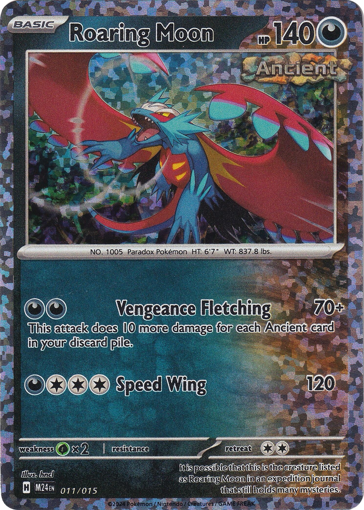 Image for Roaring Moon (McDonald's Promos 2024) (011/015) - Pokemon