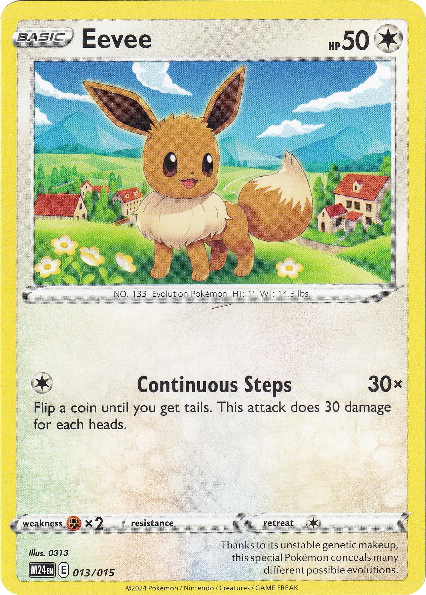 Image for Eevee (McDonald's Promos 2024) (013/015) - Pokemon