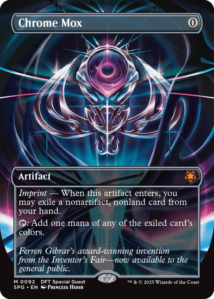 Image for Chrome Mox (Borderless) (Special Guests) (92) - Magic: The Gathering