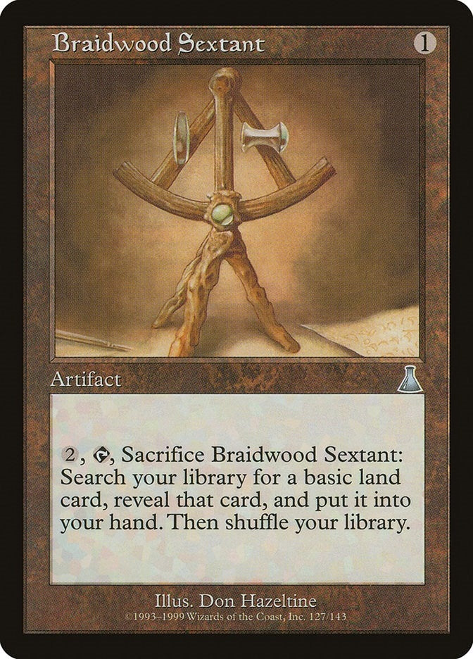 Image for Braidwood Sextant (Urza's Destiny) (127) - Magic: The Gathering