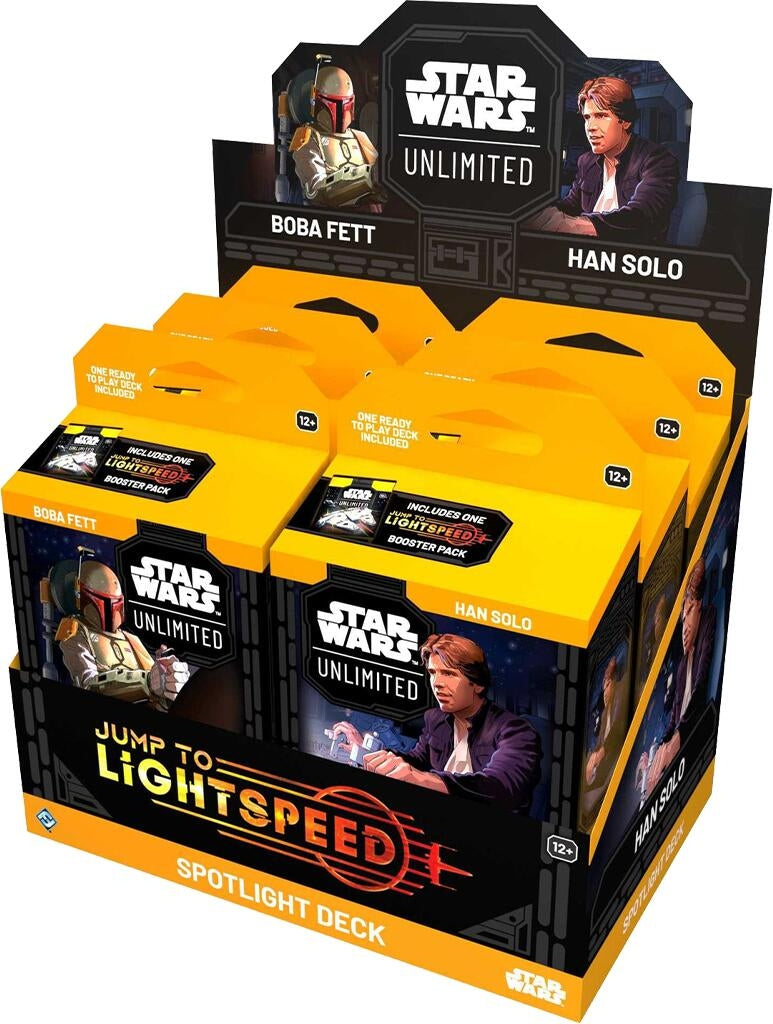 Image for Jump to Lightspeed - Spotlight Deck Display - Star Wars: Unlimited