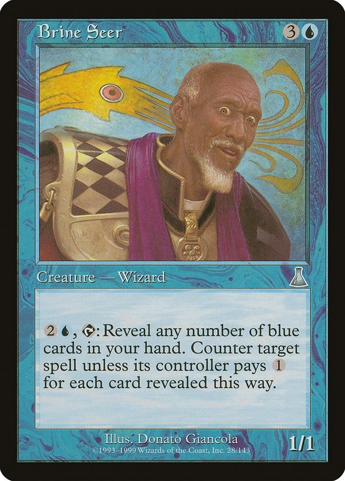 Image for Brine Seer (Urza's Destiny) (28) - Magic: The Gathering