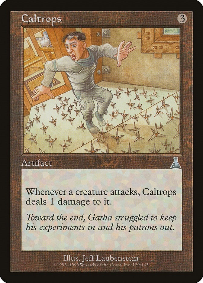 Image for Caltrops (Urza's Destiny) (129) - Magic: The Gathering