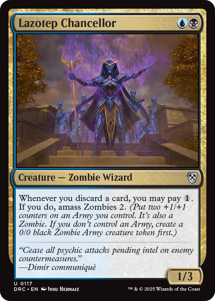 Image for Lazotep Chancellor (Commander: Aetherdrift) (117) - Magic: The Gathering