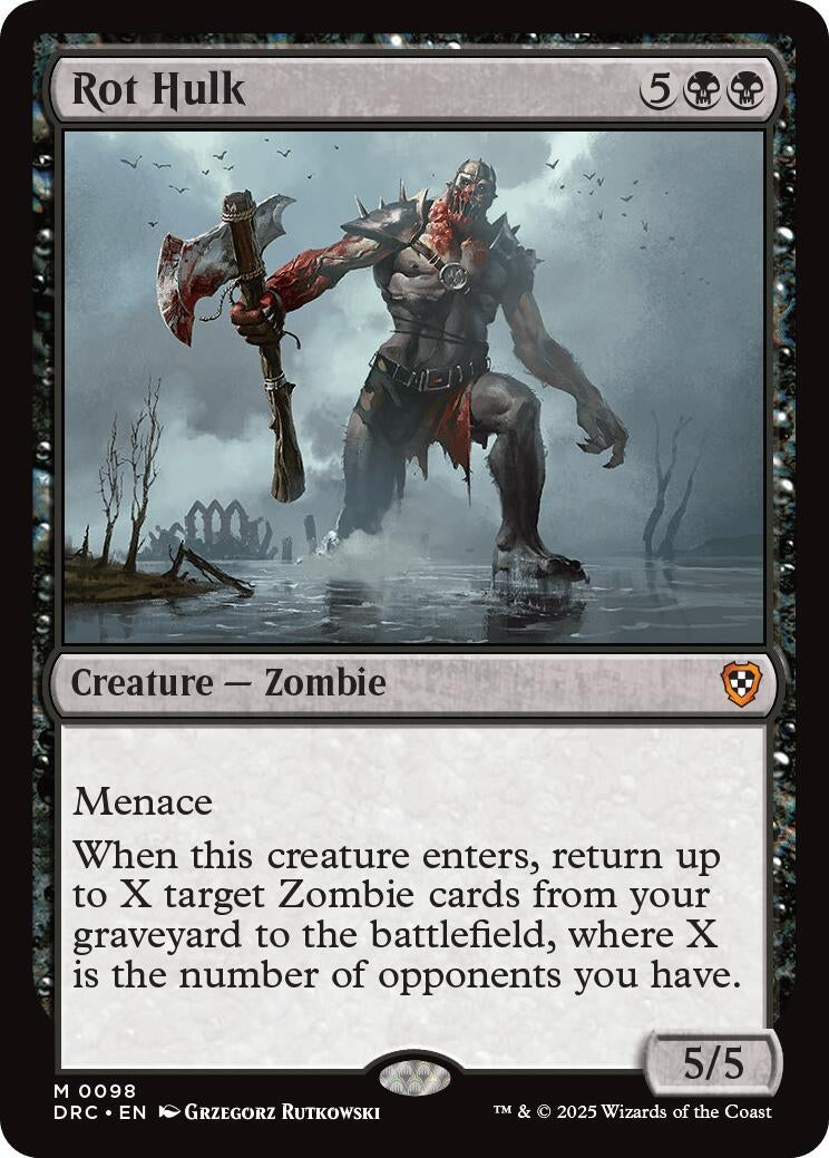 Image for Rot Hulk (Commander: Aetherdrift) (98) - Magic: The Gathering