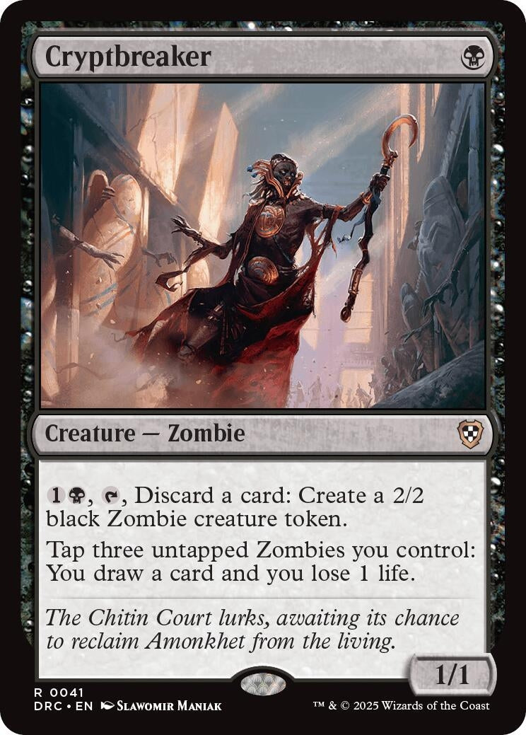 Image for Cryptbreaker (Commander: Aetherdrift) (41) - Magic: The Gathering