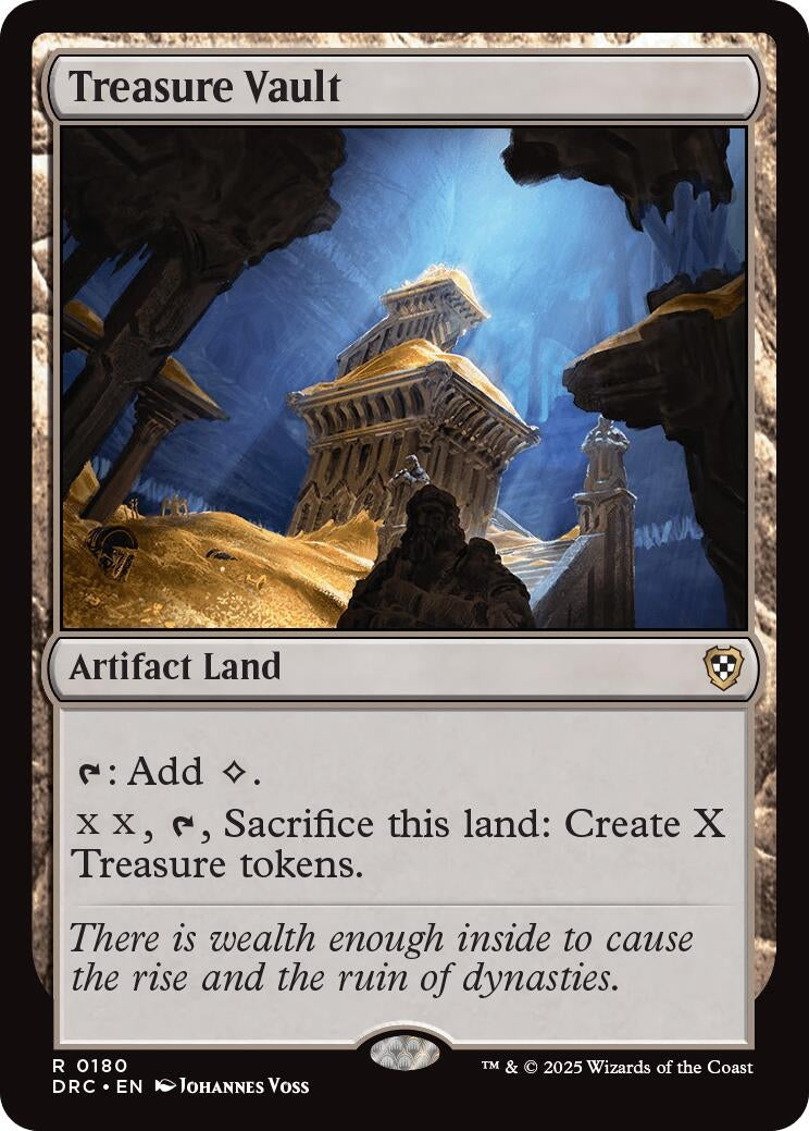 Image for Treasure Vault (Commander: Aetherdrift) (180) - Magic: The Gathering