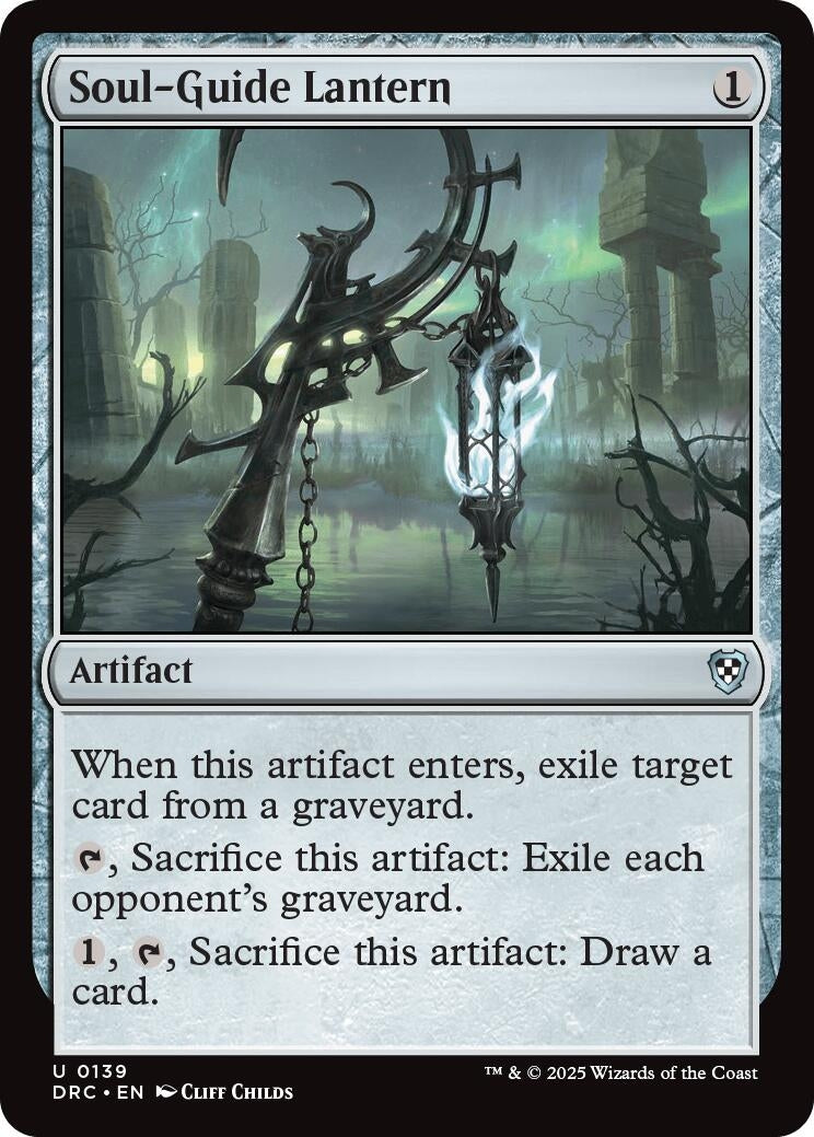 Image for Soul-Guide Lantern (Commander: Aetherdrift) (139) - Magic: The Gathering