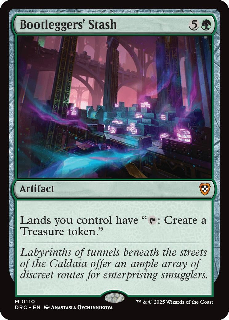 Image for Bootleggers' Stash (Commander: Aetherdrift) (110) - Magic: The Gathering