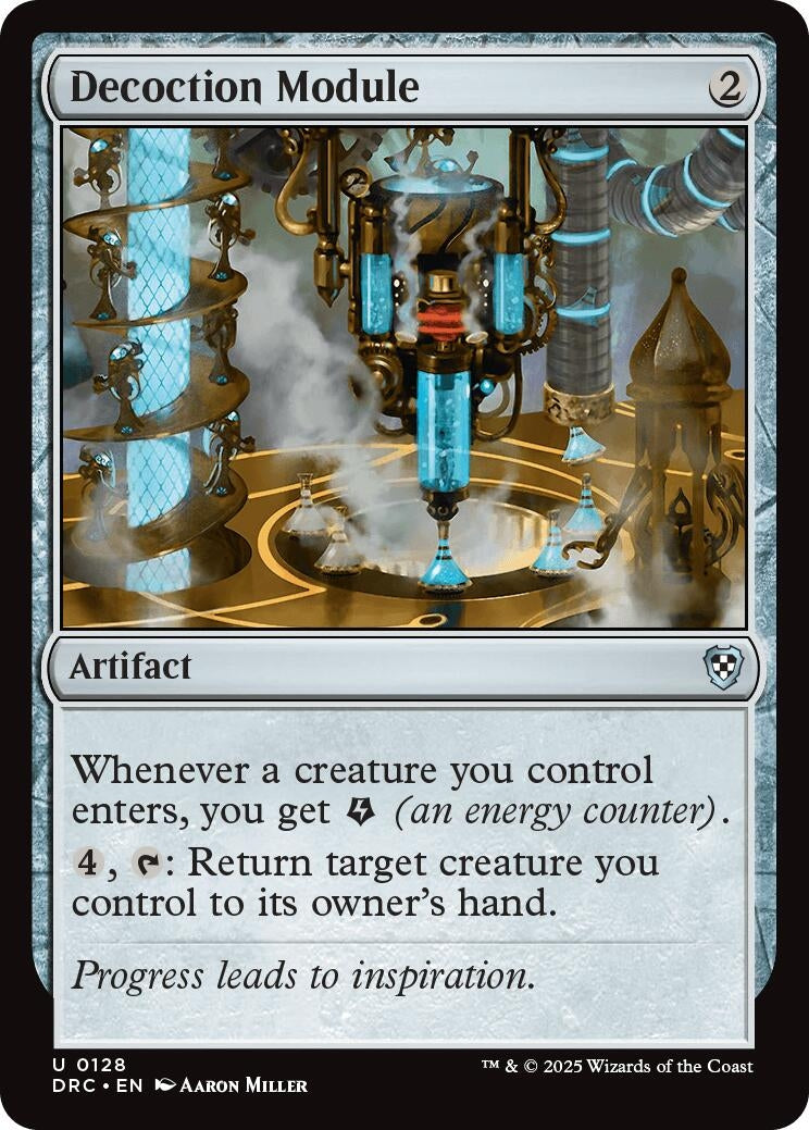 Image for Decoction Module (Commander: Aetherdrift) (128) - Magic: The Gathering