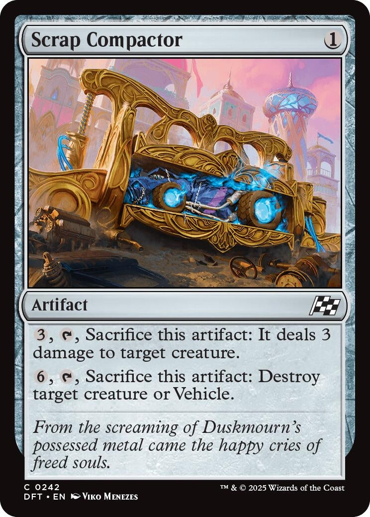 Image for Scrap Compactor (Aetherdrift) (242) - Magic: The Gathering