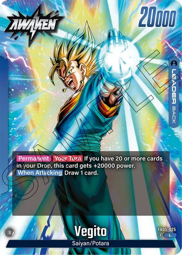 Image for Vegito - FB05-025 (New Adventure) (FB05-025) - Dragon Ball Super: Fusion World
