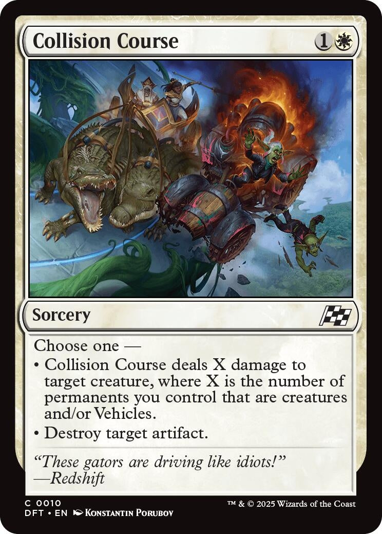 Image for Collision Course (Aetherdrift) (10) - Magic: The Gathering