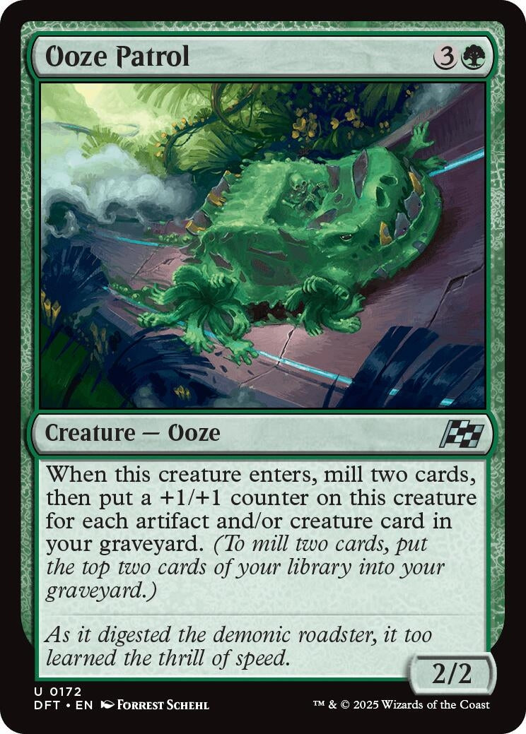 Image for Ooze Patrol (Aetherdrift) (172) - Magic: The Gathering