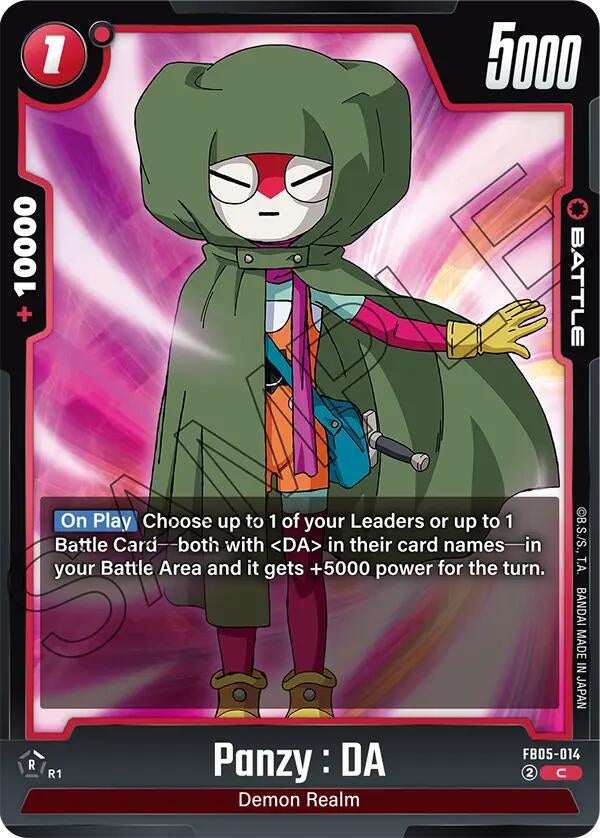 Image for Panzy : DA - FB05-014 (New Adventure) (FB05-014) - Dragon Ball Super: Fusion World