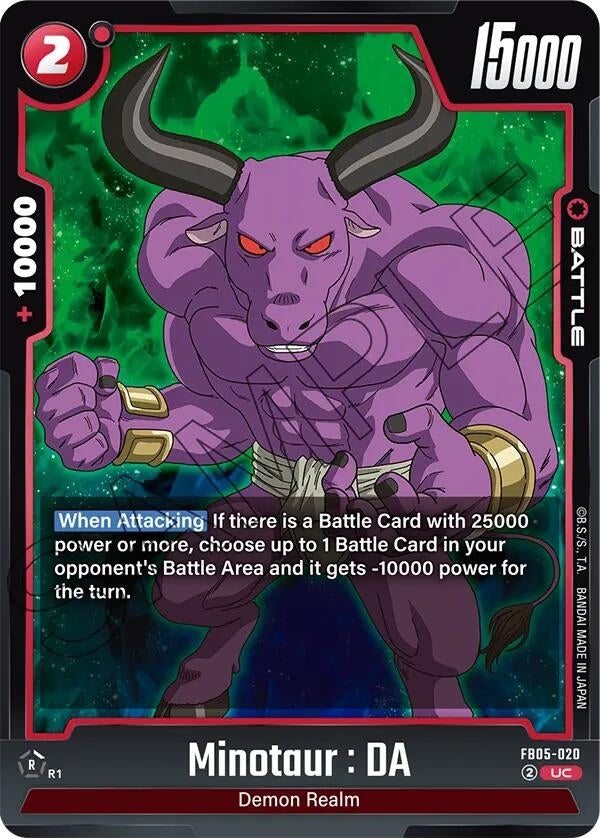 Image for Minotaur : DA (New Adventure) (FB05-020) - Dragon Ball Super: Fusion World