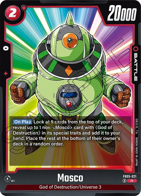 Image for Mosco (New Adventure) (FB05-021) - Dragon Ball Super: Fusion World