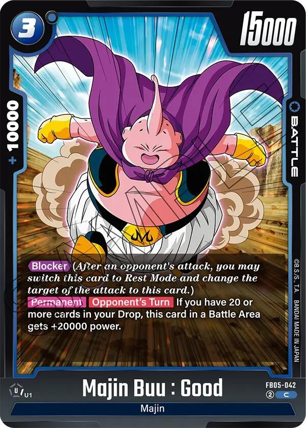Image for Majin Buu : Good - FB05-042 (New Adventure) (FB05-042) - Dragon Ball Super: Fusion World