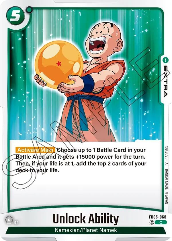 Image for Unlock Ability (New Adventure) (FB05-068) - Dragon Ball Super: Fusion World