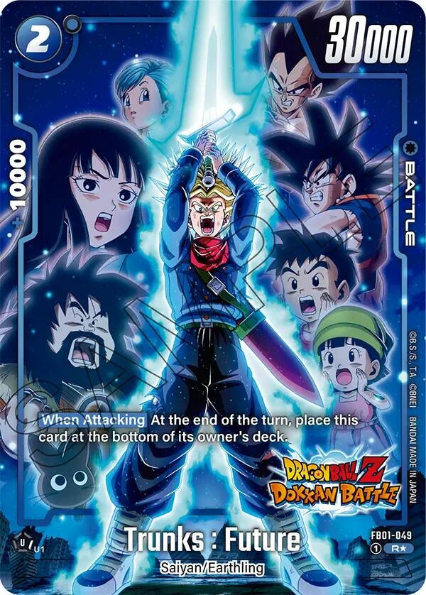 Image for Trunks : Future - FB01-049 (Dragon Ball Z Dokkan Battle Alternate Art) (Awakened Pulse Alternate Art Reprints) (FB01-049) - Dragon Ball Super: Fusion World