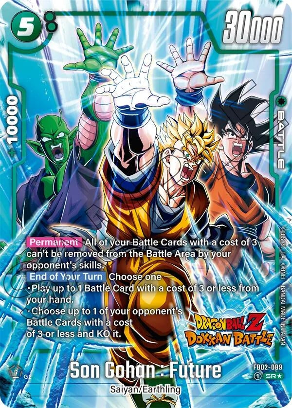 Image for Son Gohan : Future (Dragon Ball Z Dokkan Battle Alternate Art) (Blazing Aura Alternate Art Reprints) (FB02-089) - Dragon Ball Super: Fusion World