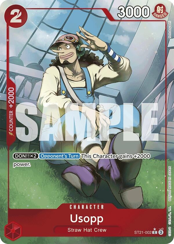 Image for Usopp (Parallel) (Starter Deck EX: Gear 5) (ST21-002) - One Piece Card Game