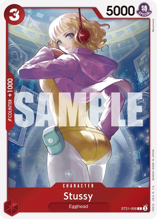 Image for Stussy (Starter Deck EX: Gear 5) (ST21-006) - One Piece Card Game