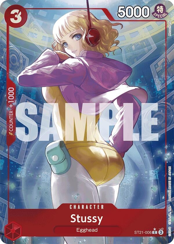 Image for Stussy (Parallel) (Starter Deck EX: Gear 5) (ST21-006) - One Piece Card Game