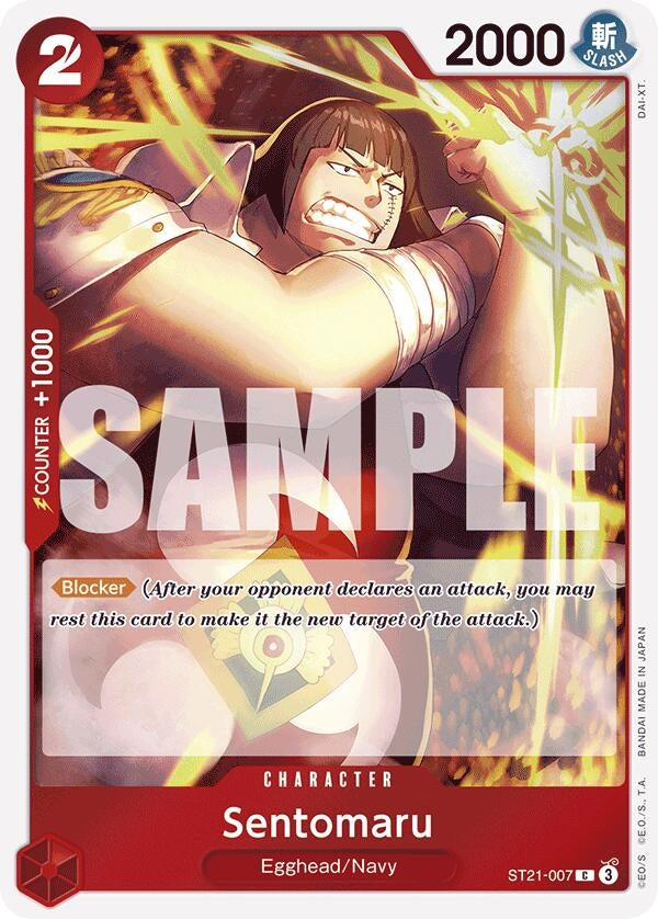Image for Sentomaru (Starter Deck EX: Gear 5) (ST21-007) - One Piece Card Game