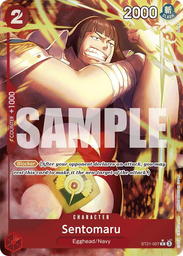 Image for Sentomaru (Parallel) (Starter Deck EX: Gear 5) (ST21-007) - One Piece Card Game