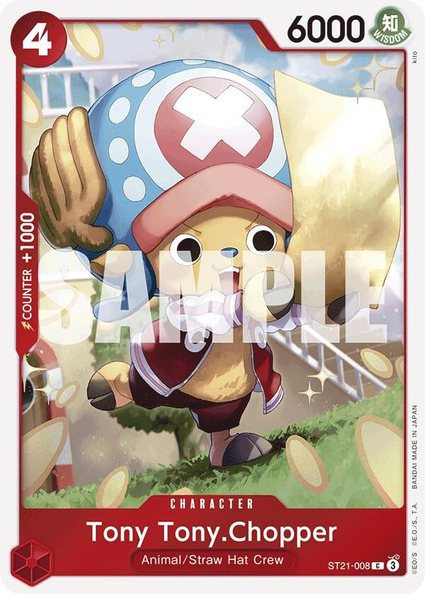 Image for Tony Tony.Chopper (Starter Deck EX: Gear 5) (ST21-008) - One Piece Card Game