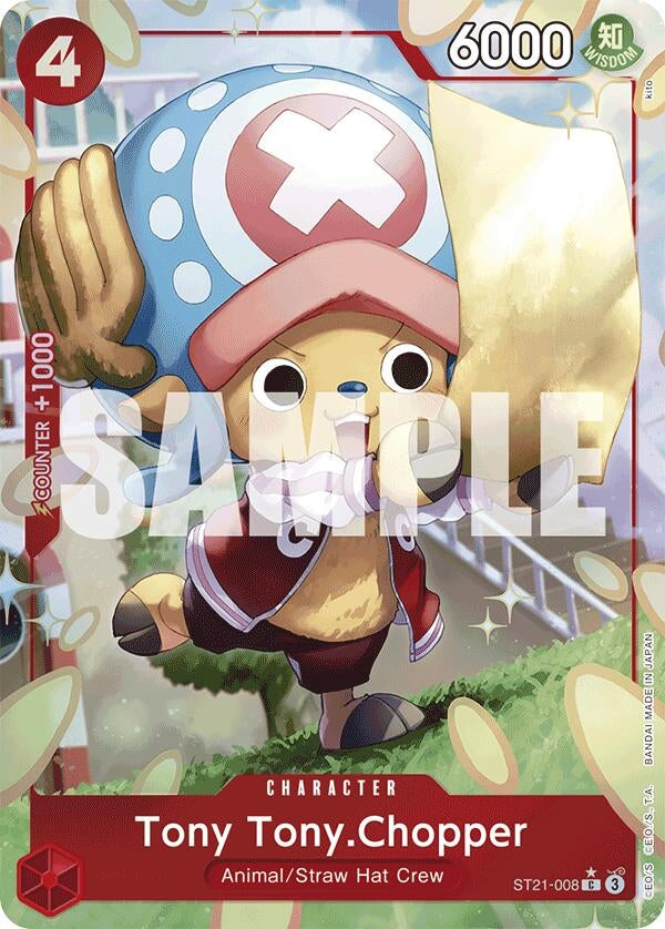 Image for Tony Tony.Chopper (Parallel) (Starter Deck EX: Gear 5) (ST21-008) - One Piece Card Game