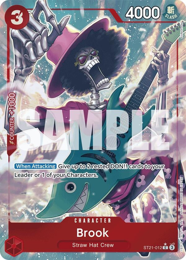 Image for Brook (Parallel) (Starter Deck EX: Gear 5) (ST21-012) - One Piece Card Game
