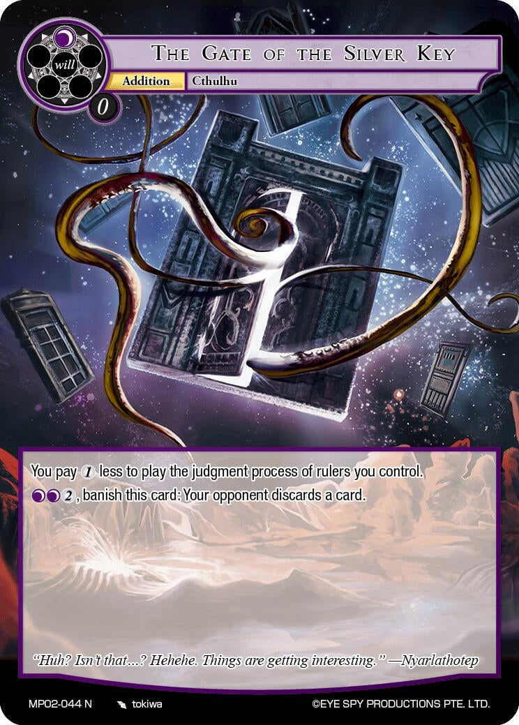 Image for The Gate of the Silver Key (Masterpiece Collection 02 "Fates Reunited!") (MP02-044 N) - Force of Will