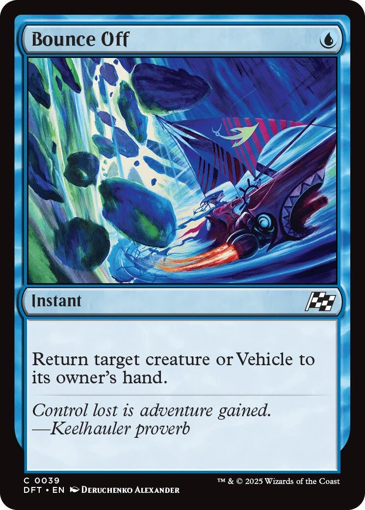 Image for Bounce Off (Aetherdrift) (39) - Magic: The Gathering