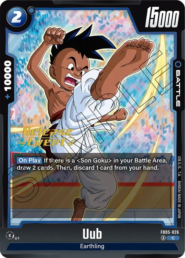 Image for Uub (New Adventure Release Event Cards) (FB05-026) - Dragon Ball Super: Fusion World