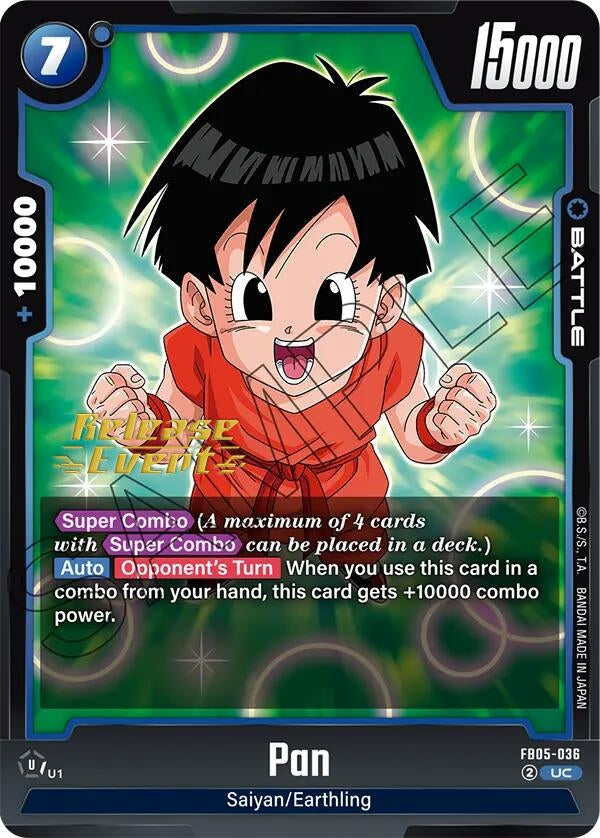 Image for Pan (New Adventure Release Event Cards) (FB05-036) - Dragon Ball Super: Fusion World