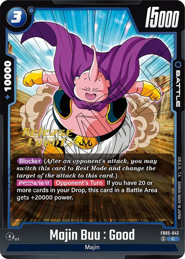 Image for Majin Buu : Good - FB05-042 (New Adventure Release Event Cards) (FB05-042) - Dragon Ball Super: Fusion World