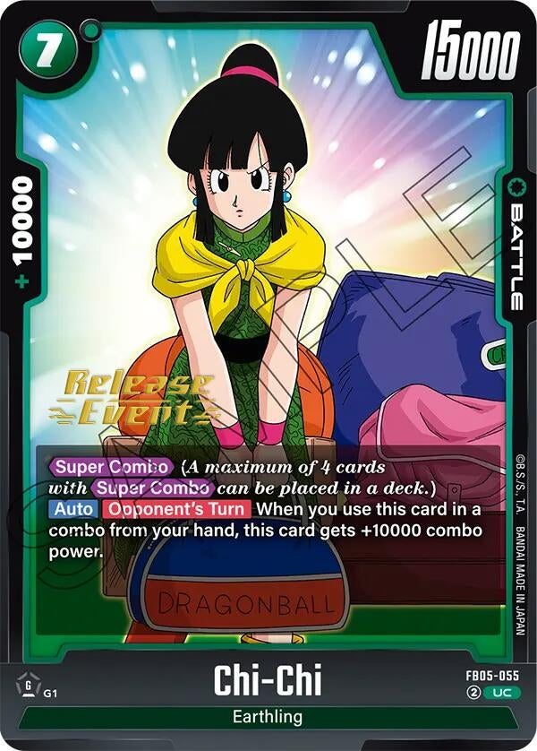 Image for Chi-Chi (New Adventure Release Event Cards) (FB05-055) - Dragon Ball Super: Fusion World