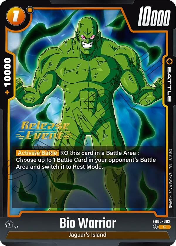 Image for Bio Warrior (New Adventure Release Event Cards) (FB05-082) - Dragon Ball Super: Fusion World