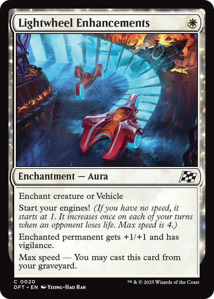 Image for Lightwheel Enhancements (Aetherdrift) (20) - Magic: The Gathering