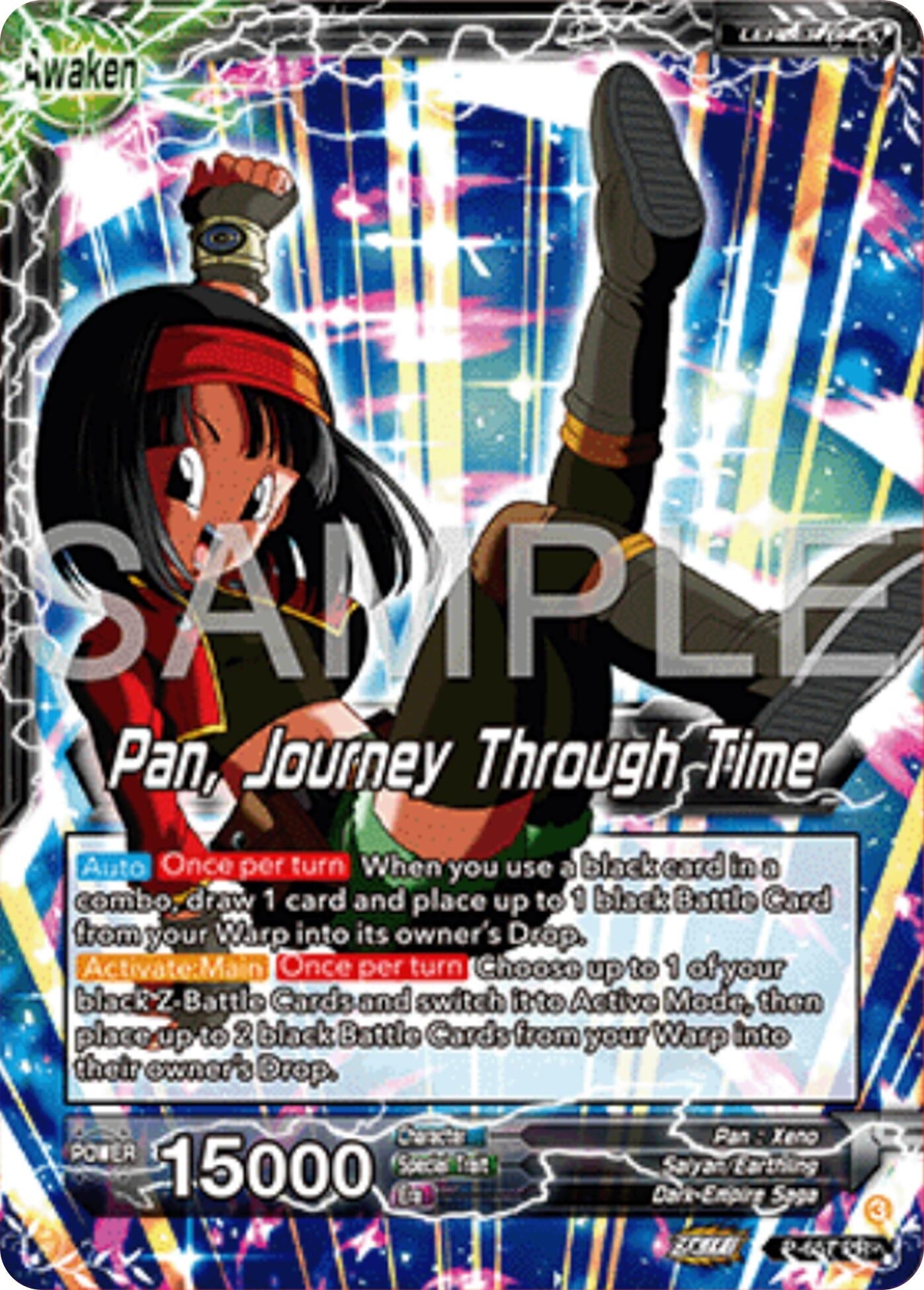 Image for Pan // Pan, Journey Through Time (Promotion Cards) (P-657) - Dragon Ball Super: Masters