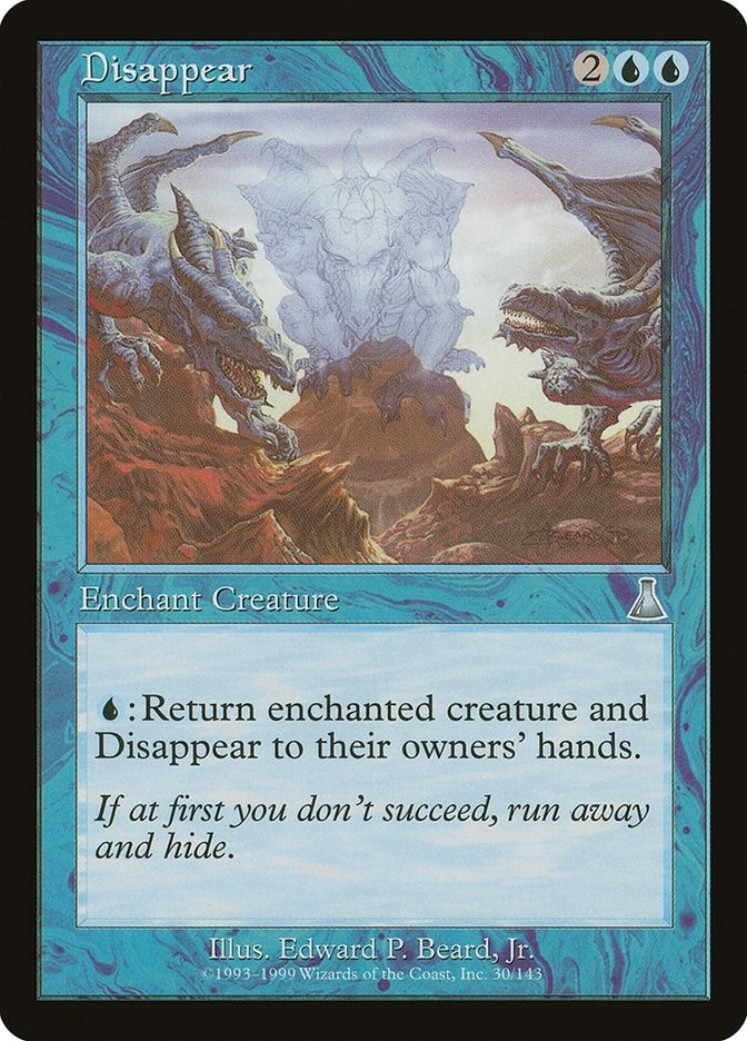 Image for Disappear (Urza's Destiny) (30) - Magic: The Gathering